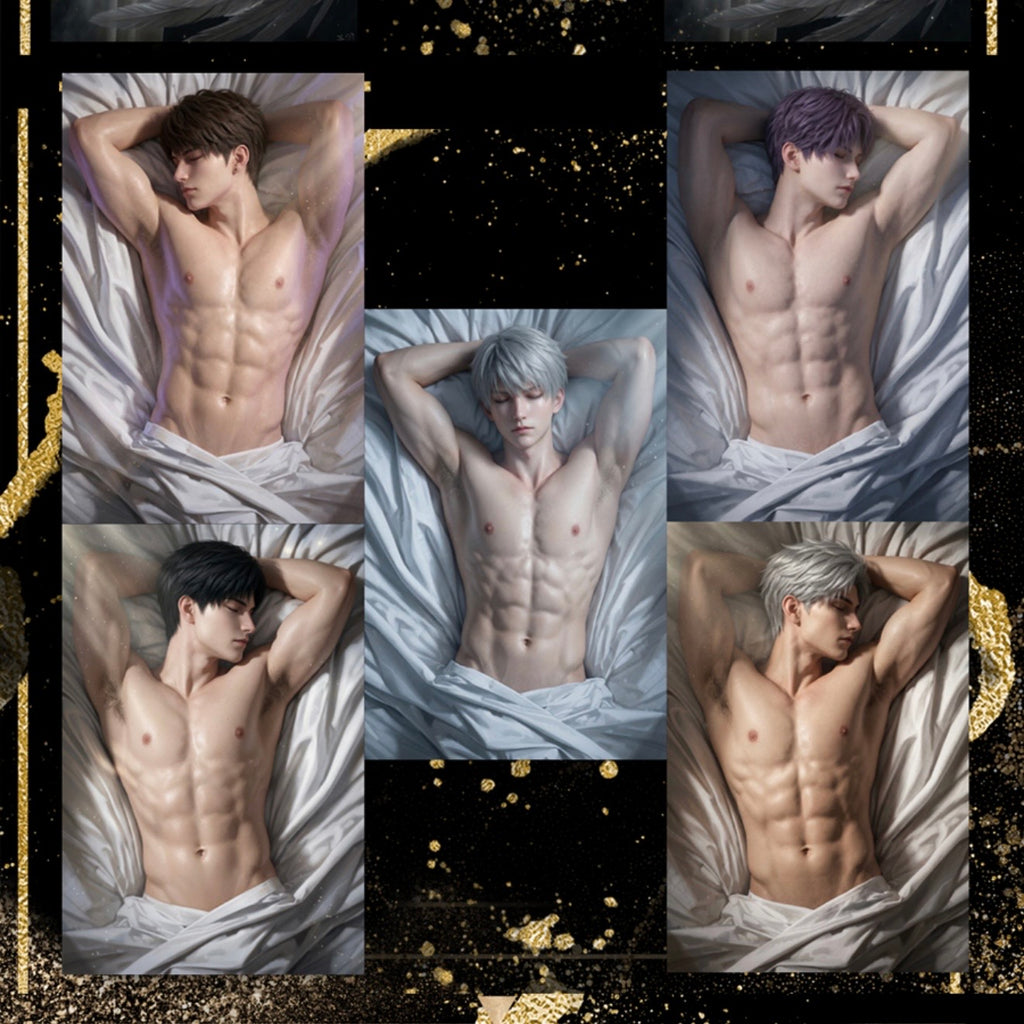 [RAOYI] Love and Deep Space LAD Amine Paper Card CCG Collection Trading Series Paper whole box 1SET 200bags 1bag 2pc Cards Ornament Gift Collection Sylus, Zayne, Rafayel, Xavier, Caleb