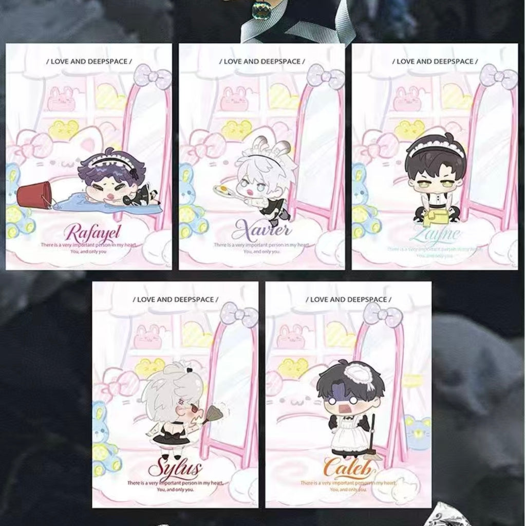 [MUSE] Love and Deep Space LAD Amine Paper Card CCG Collection Trading Series Paper whole box 1SET 250bags 1bag 1pc Cards Ornament Gift Collection Sylus, Zayne, Rafayel, Xavier, Caleb