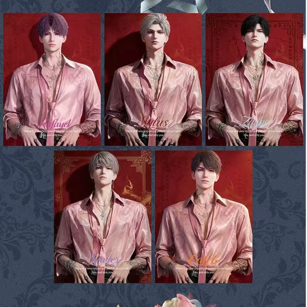 [MUSE] Love and Deep Space LAD Amine Paper Card CCG Collection Trading Series Paper whole box 1SET 250bags 1bag 1pc Cards Ornament Gift Collection Sylus, Zayne, Rafayel, Xavier, Caleb