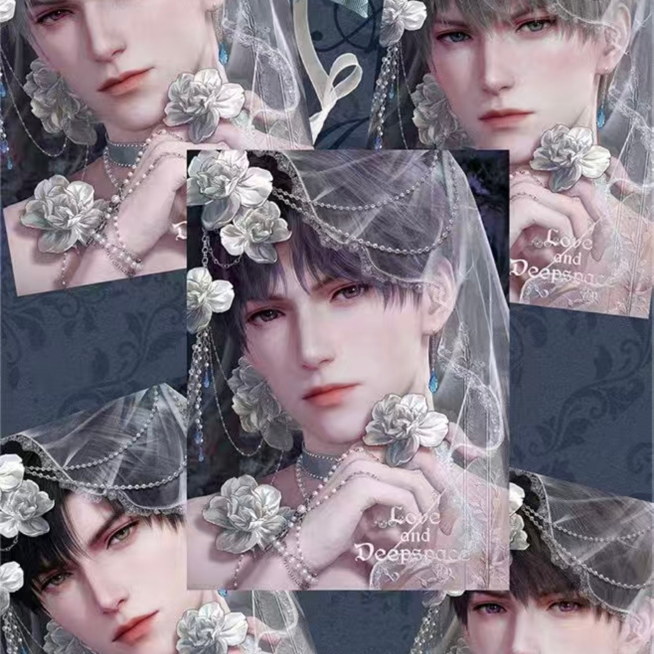 [MUSE] Love and Deep Space LAD Amine Paper Card CCG Collection Trading Series Paper whole box 1SET 250bags 1bag 1pc Cards Ornament Gift Collection Sylus, Zayne, Rafayel, Xavier, Caleb