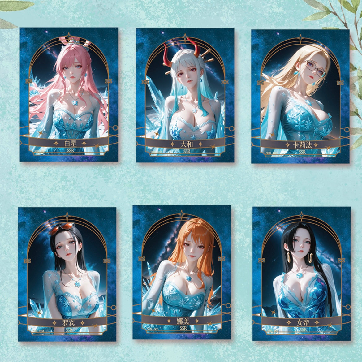 [OUMENG] OP One Piece 63*88mm Photo Card Series Paper whole box 1box 1pc, 1SET 50BOXES Cards Ornament Gift Collection