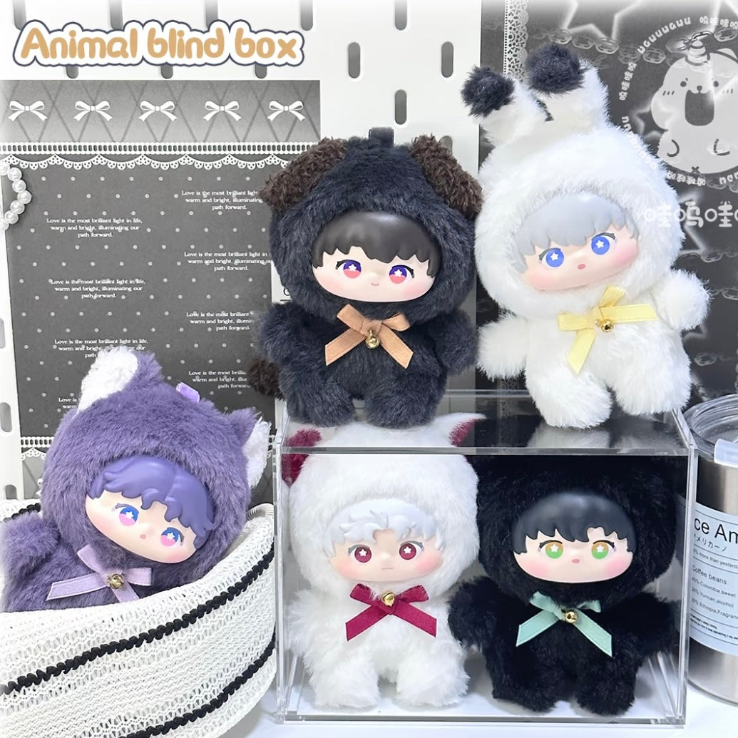 [LAD BLINDBOX] LAD Love and Deep Space Amine Plush Series Blindbox Blind Box whole box 6pcs 1box 1plush Ornament Gift Collection Sylus, Zayane, Rafayel, Xavier, Caleb