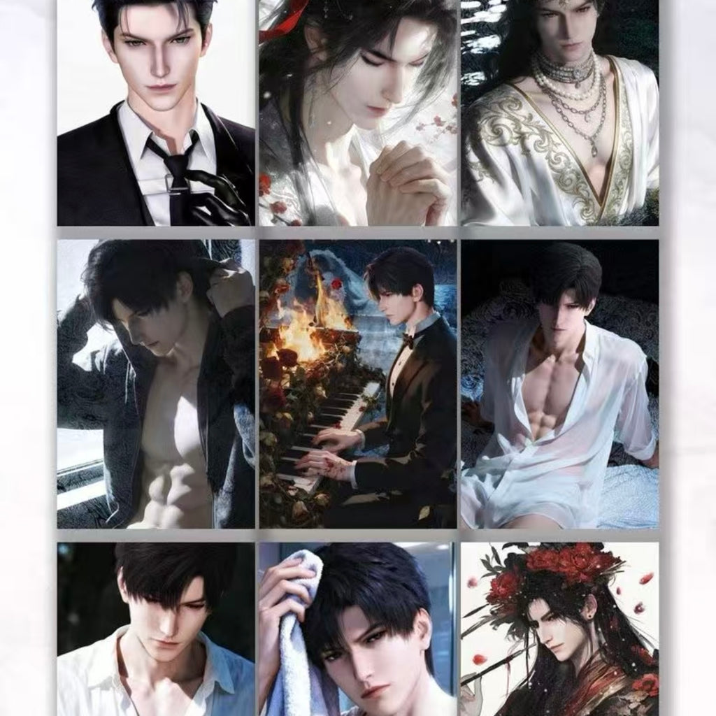 [XINGQUAN V5] Love and Deep Space LAD Amine Paper Card CCG Collection Trading Series Paper whole box 1SET 150bags 1bag 1pc Cards Ornament Gift Collection Sylus, Zayne, Rafayel, Xavier, Caleb