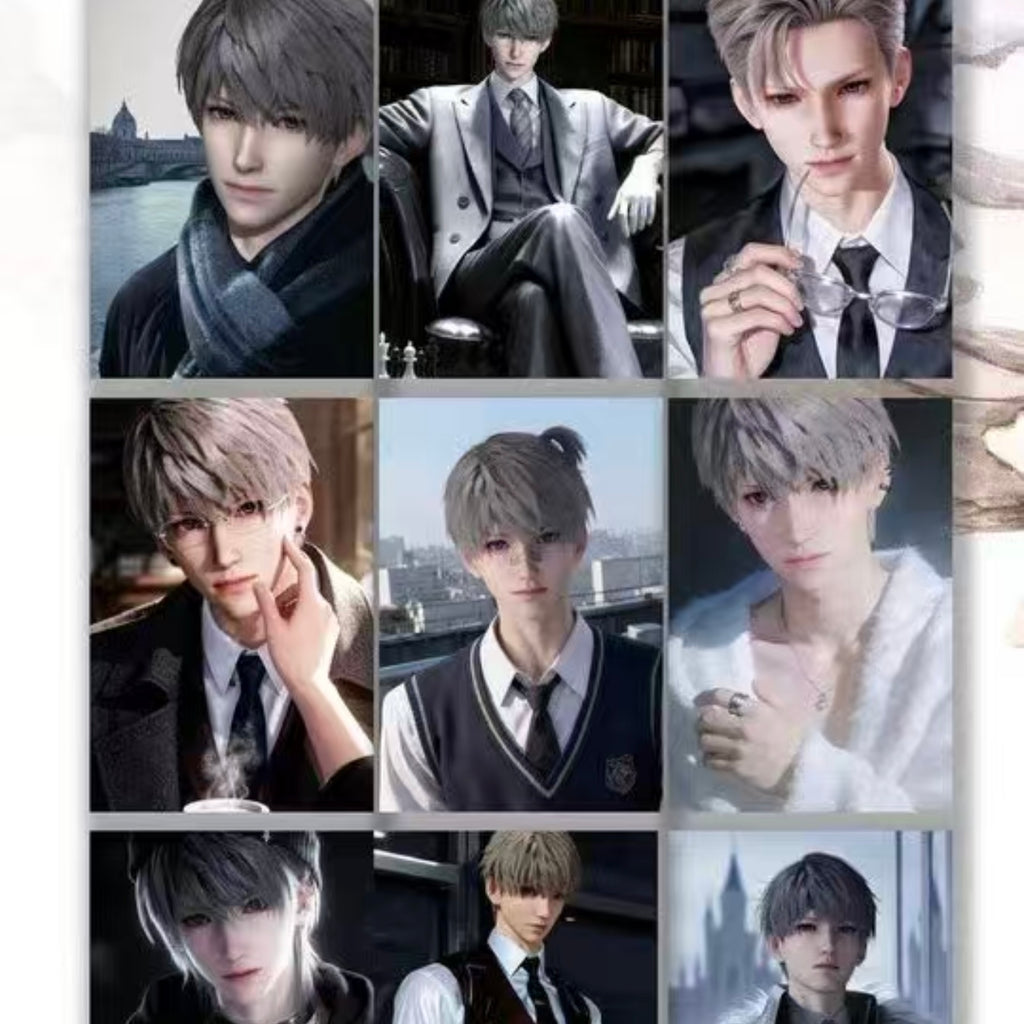 [XINGQUAN V5] Love and Deep Space LAD Amine Paper Card CCG Collection Trading Series Paper whole box 1SET 150bags 1bag 1pc Cards Ornament Gift Collection Sylus, Zayne, Rafayel, Xavier, Caleb