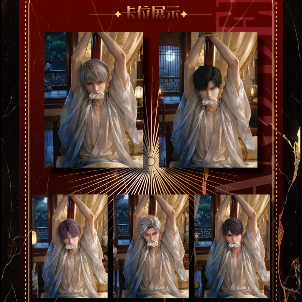 [XUNWU] Love and Deep Space LAD Amine Paper Card CCG Collection Trading Series Paper whole box 1SET 200bags 1bag 1pc Cards Ornament Gift Collection Sylus, Zayne, Rafayel, Xavier, Caleb