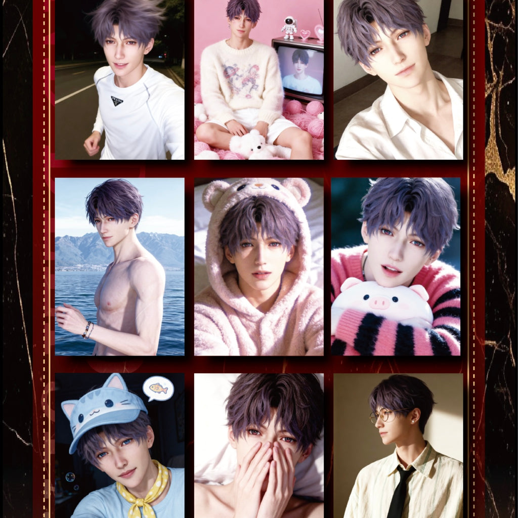 [XUNWU] Love and Deep Space LAD Amine Paper Card CCG Collection Trading Series Paper whole box 1SET 200bags 1bag 1pc Cards Ornament Gift Collection Sylus, Zayne, Rafayel, Xavier, Caleb