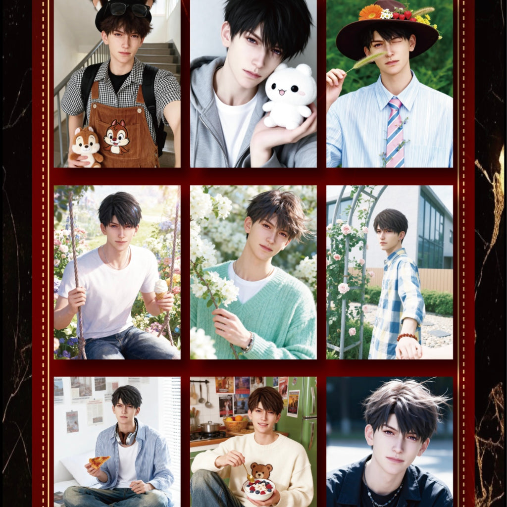 [XUNWU] Love and Deep Space LAD Amine Paper Card CCG Collection Trading Series Paper whole box 1SET 200bags 1bag 1pc Cards Ornament Gift Collection Sylus, Zayne, Rafayel, Xavier, Caleb