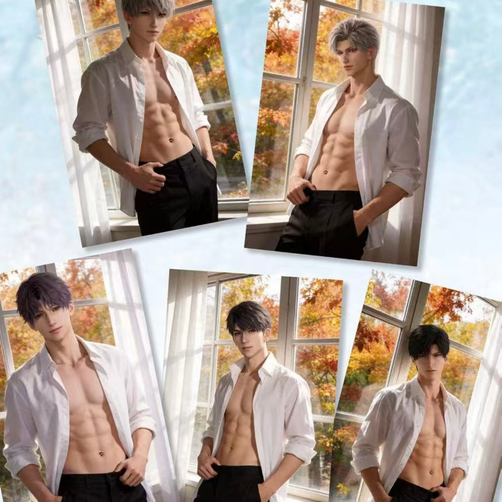 [XINDONG] Love and Deep Space LAD Amine Paper Card CCG Collection Trading Series Paper whole box 1SET 220bags 1bag 1pc Cards Ornament Gift Collection Sylus, Zayne, Rafayel, Xavier, Caleb