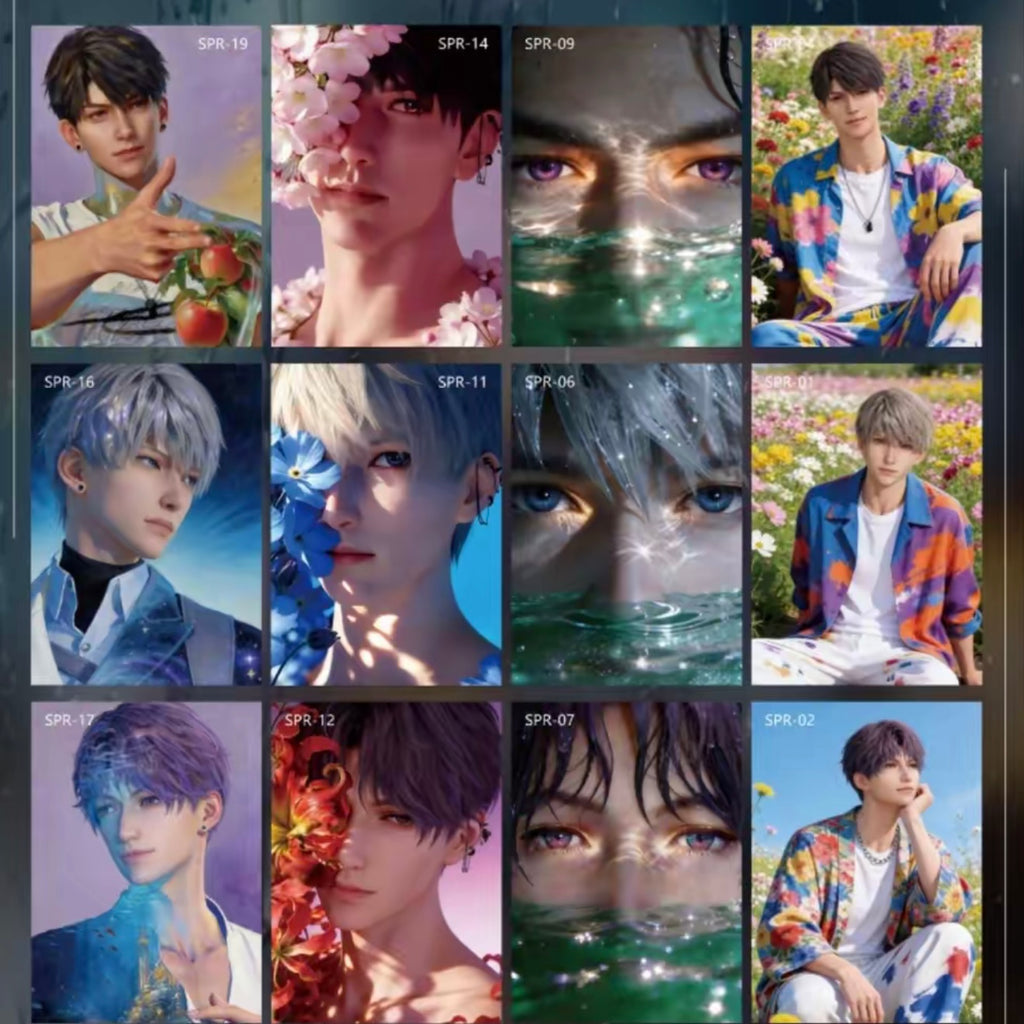 [CHULIAN2.0] Love and Deep Space LAD Amine Paper Card 22SETS A CASE CCG Collection Trading Series Paper whole box 1SET 11bags 1bag 1pc Cards Ornament Gift Collection Sylus, Zayne, Rafayel, Xavier, Caleb