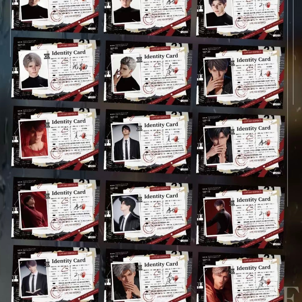 [CHULIAN2.0] Love and Deep Space LAD Amine Paper Card 22SETS A CASE CCG Collection Trading Series Paper whole box 1SET 11bags 1bag 1pc Cards Ornament Gift Collection Sylus, Zayne, Rafayel, Xavier, Caleb