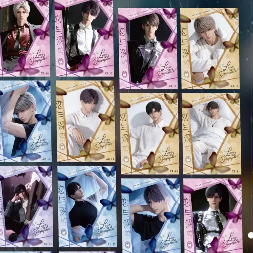 [CHULIAN2.0] Love and Deep Space LAD Amine Paper Card 22SETS A CASE CCG Collection Trading Series Paper whole box 1SET 11bags 1bag 1pc Cards Ornament Gift Collection Sylus, Zayne, Rafayel, Xavier, Caleb