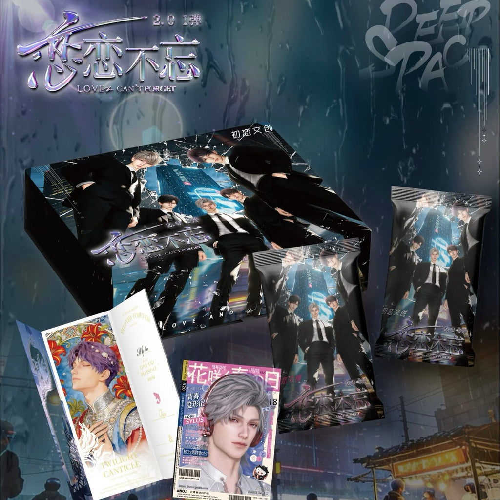 [CHULIAN2.0] Love and Deep Space LAD Amine Paper Card 22SETS A CASE CCG Collection Trading Series Paper whole box 1SET 11bags 1bag 1pc Cards Ornament Gift Collection Sylus, Zayne, Rafayel, Xavier, Caleb