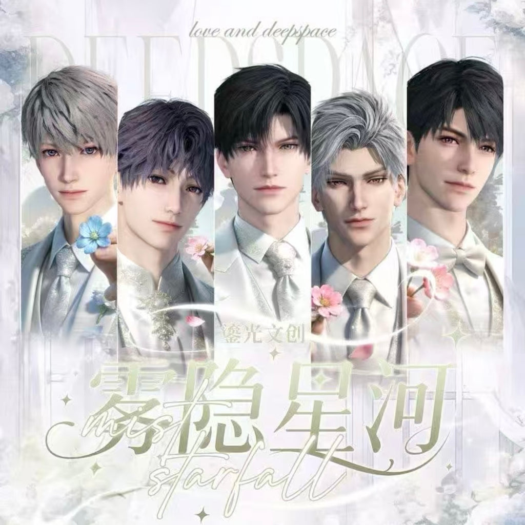 [LIUGUANG] Love and Deep Space LAD Amine Paper Card CCG Collection Trading Series Paper whole box 1SET 200bags 1bag 1pc Cards Ornament Gift Collection Sylus, Zayne, Rafayel, Xavier, Caleb