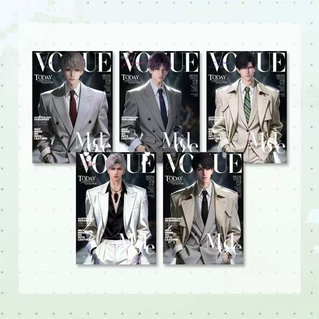 [LIUGUANG] Love and Deep Space LAD Amine Paper Card CCG Collection Trading Series Paper whole box 1SET 200bags 1bag 1pc Cards Ornament Gift Collection Sylus, Zayne, Rafayel, Xavier, Caleb