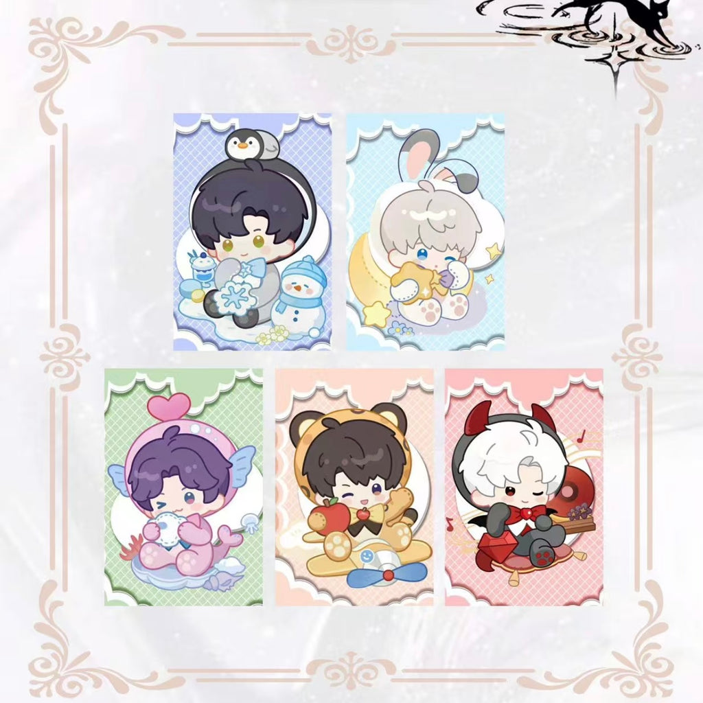 [TIANDOU] Love and Deep Space LAD Amine Paper Card CCG Collection Trading Series Paper whole box 1SET 200bags 1bag 1pc Cards Ornament Gift Collection Sylus, Zayne, Rafayel, Xavier, Caleb