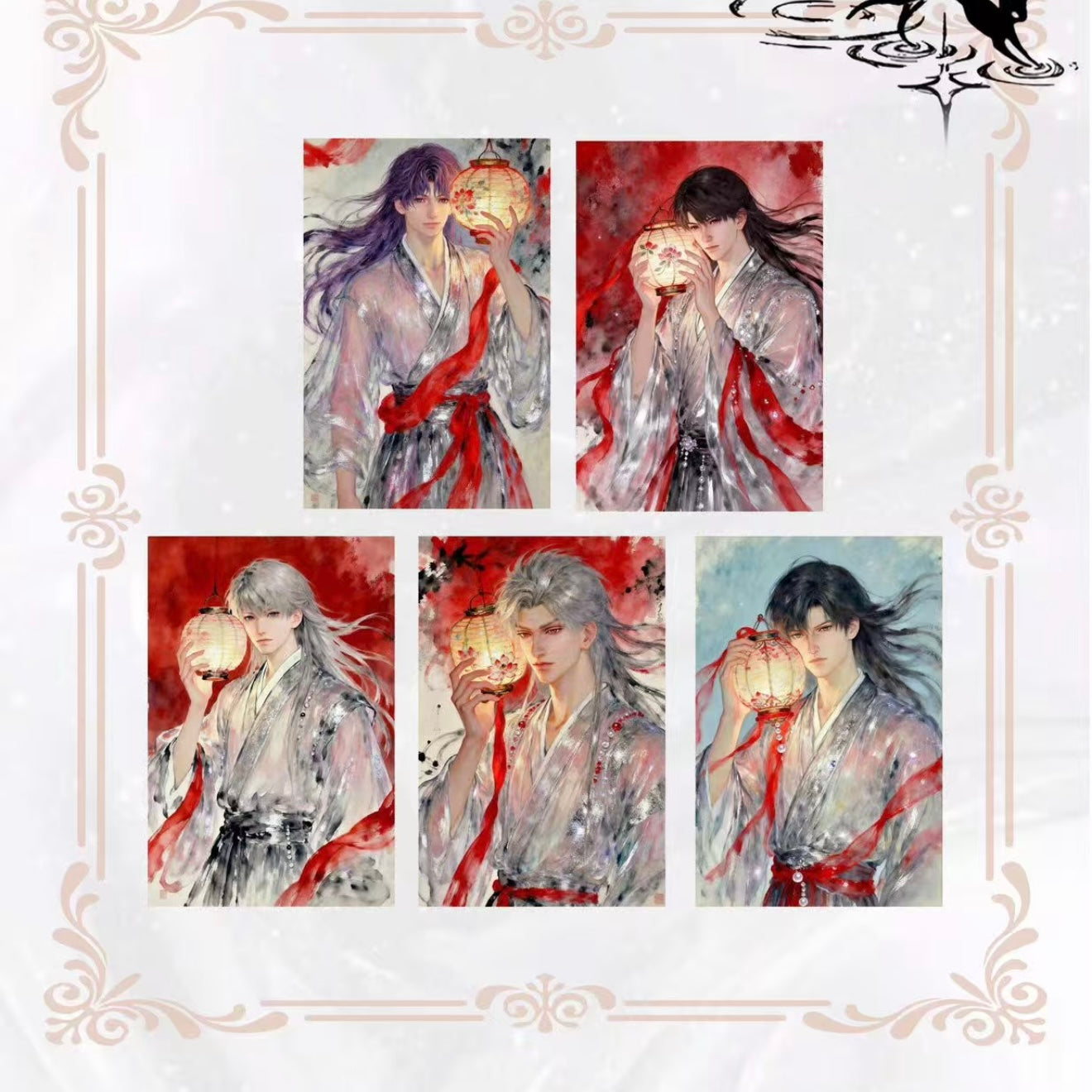 [TIANDOU] Love and Deep Space LAD Amine Paper Card CCG Collection Trading Series Paper whole box 1SET 200bags 1bag 1pc Cards Ornament Gift Collection Sylus, Zayne, Rafayel, Xavier, Caleb
