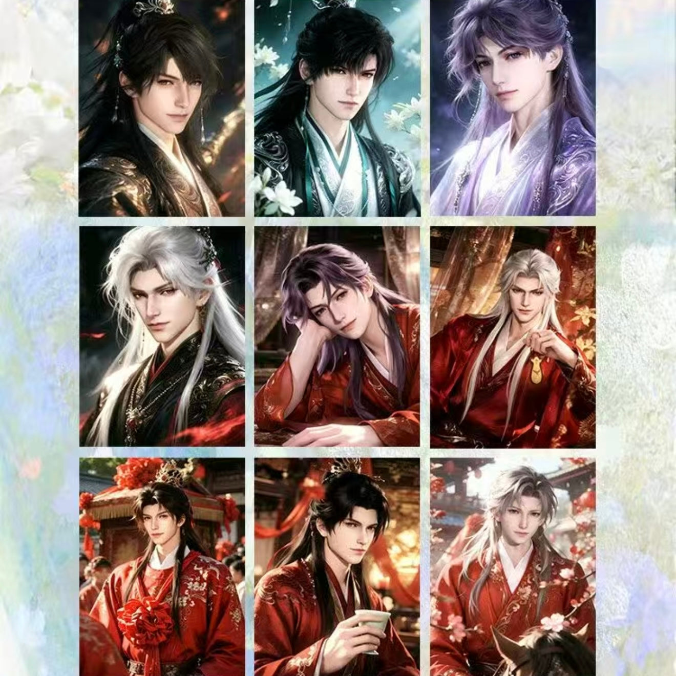[YUEDAO V3] Love and Deep Space LAD Amine Paper Card CCG Collection Trading Series Paper whole box 1SET 450bags 1bag 1pc Cards Ornament Gift Collection Sylus, Zayne, Rafayel, Xavier, Caleb