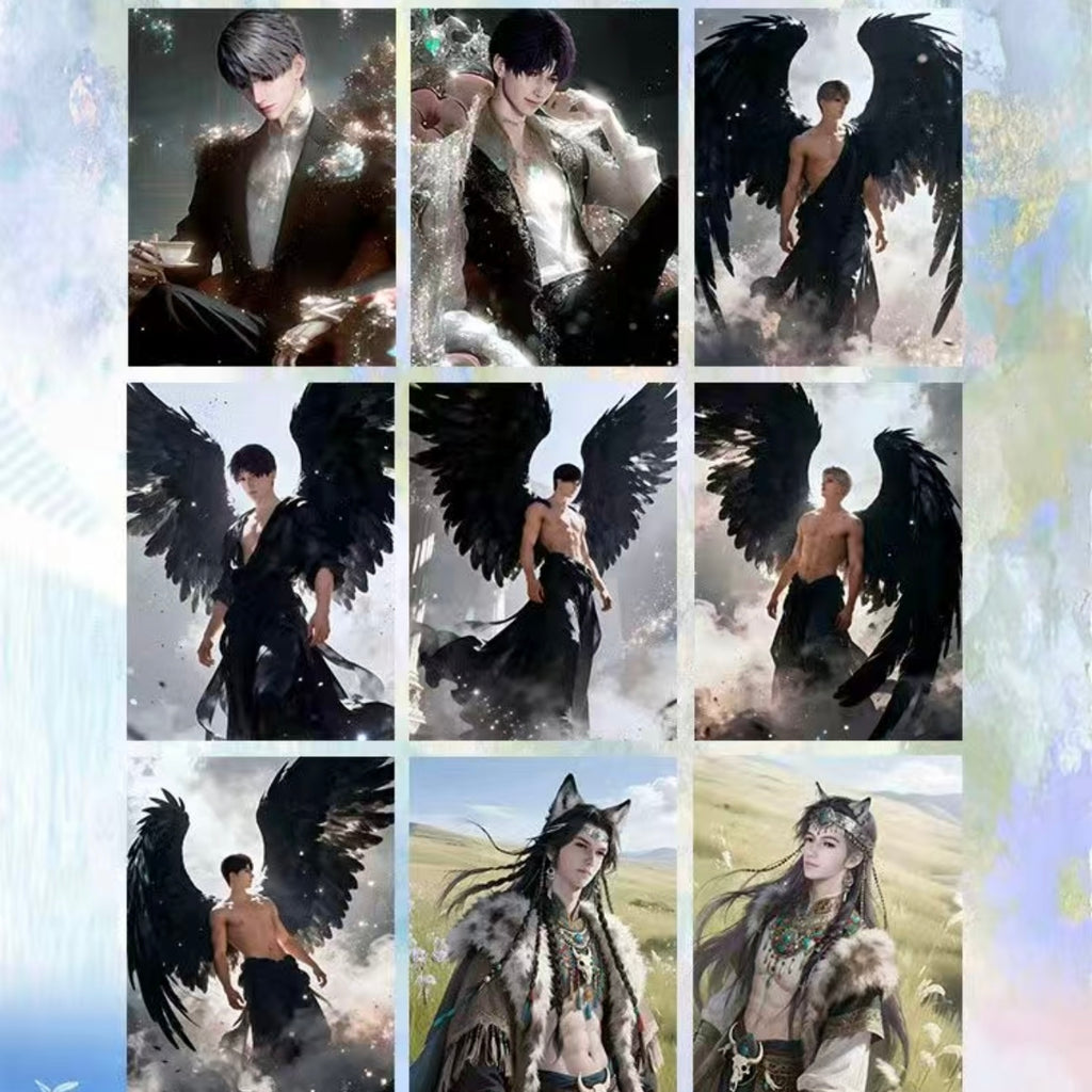 [YUEDAO V3] Love and Deep Space LAD Amine Paper Card CCG Collection Trading Series Paper whole box 1SET 450bags 1bag 1pc Cards Ornament Gift Collection Sylus, Zayne, Rafayel, Xavier, Caleb