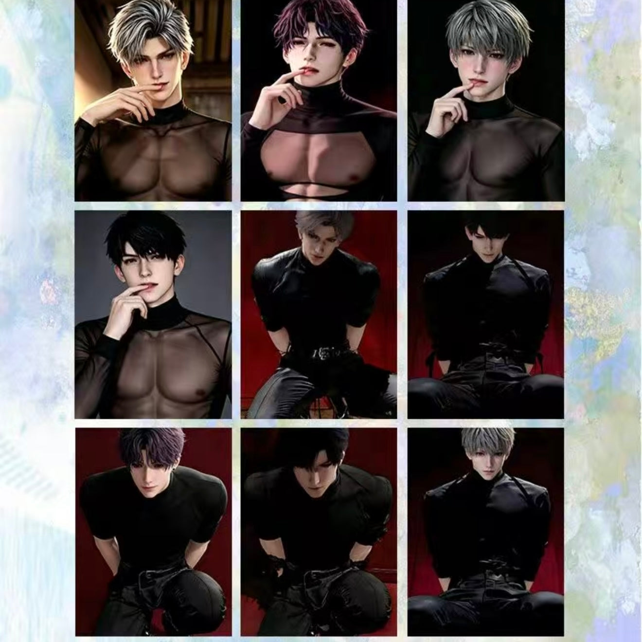 [YUEDAO V3] Love and Deep Space LAD Amine Paper Card CCG Collection Trading Series Paper whole box 1SET 450bags 1bag 1pc Cards Ornament Gift Collection Sylus, Zayne, Rafayel, Xavier, Caleb