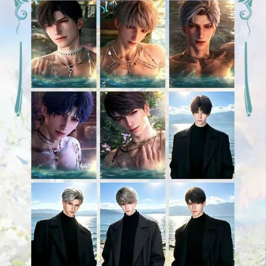 [YUEDAO V3] Love and Deep Space LAD Amine Paper Card CCG Collection Trading Series Paper whole box 1SET 450bags 1bag 1pc Cards Ornament Gift Collection Sylus, Zayne, Rafayel, Xavier, Caleb