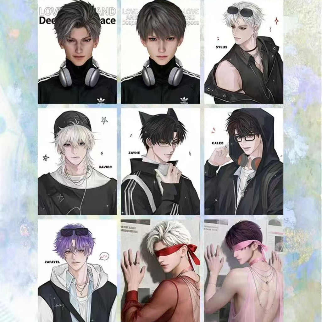 [YUEDAO V3] Love and Deep Space LAD Amine Paper Card CCG Collection Trading Series Paper whole box 1SET 450bags 1bag 1pc Cards Ornament Gift Collection Sylus, Zayne, Rafayel, Xavier, Caleb