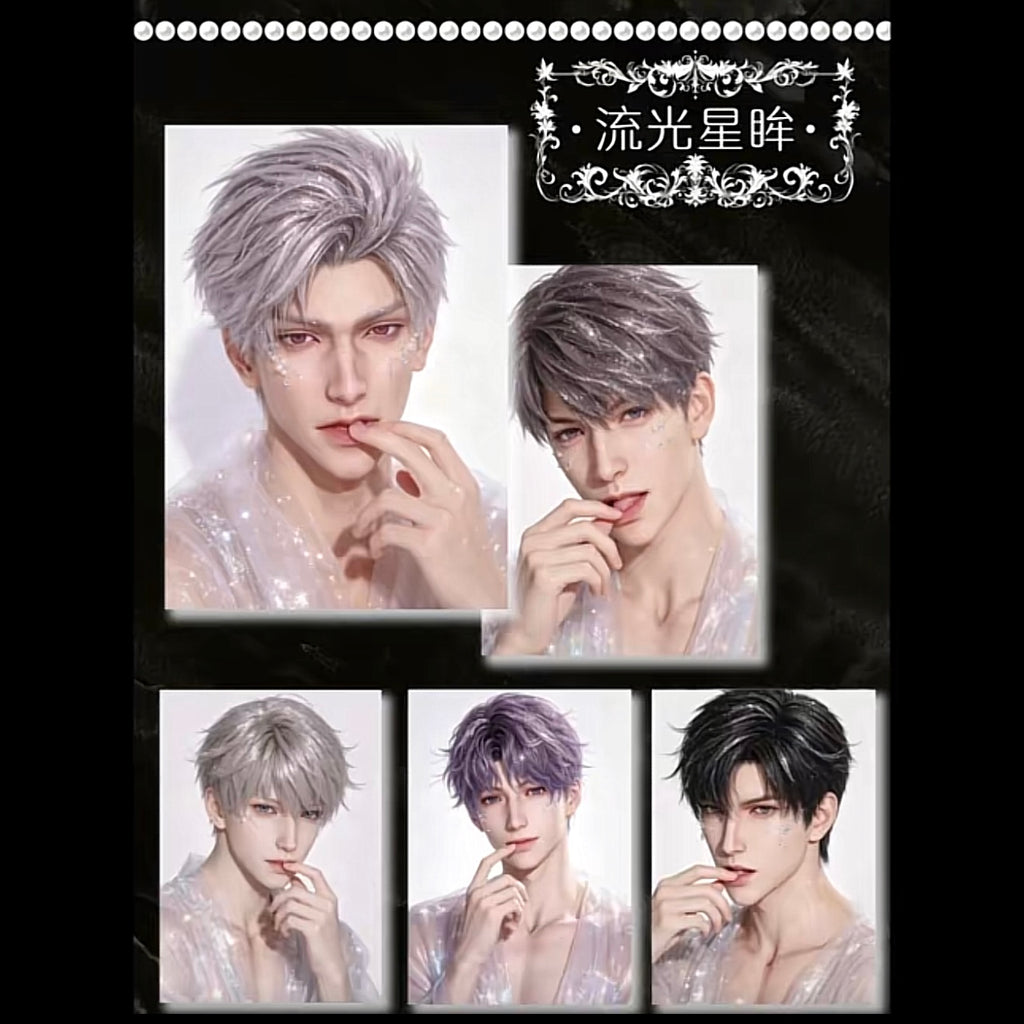 [MOYUAN] Love and Deep Space LAD Amine Paper Card CCG Collection Trading Series Paper whole box 1SET 225bags 1bag 1pc Cards Ornament Gift Collection Sylus, Zayne, Rafayel, Xavier, Caleb