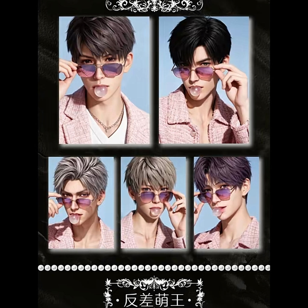 [MOYUAN] Love and Deep Space LAD Amine Paper Card CCG Collection Trading Series Paper whole box 1SET 225bags 1bag 1pc Cards Ornament Gift Collection Sylus, Zayne, Rafayel, Xavier, Caleb