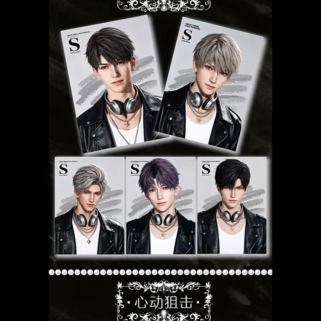 [MOYUAN] Love and Deep Space LAD Amine Paper Card CCG Collection Trading Series Paper whole box 1SET 225bags 1bag 1pc Cards Ornament Gift Collection Sylus, Zayne, Rafayel, Xavier, Caleb