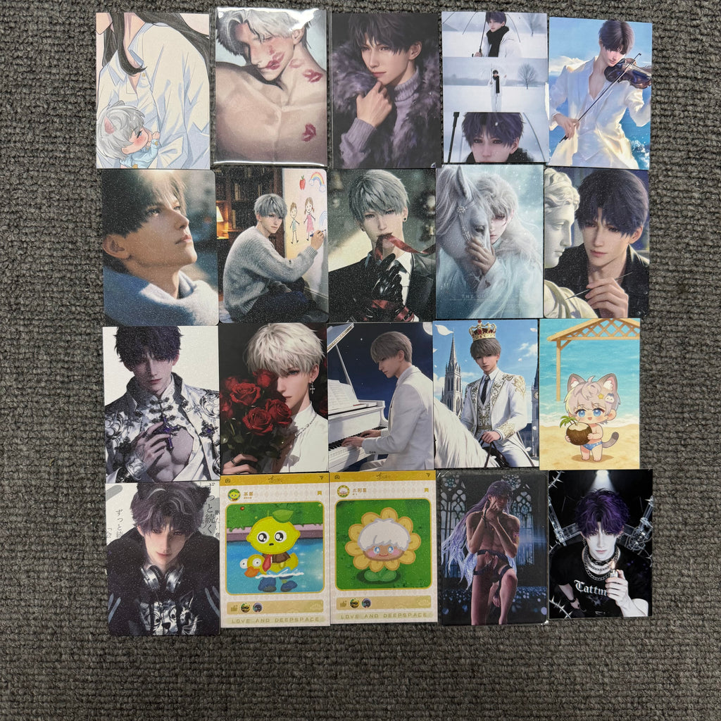 [Special Offer 9.99USD] Love and Deep Space LAD Amine Paper Card  Cards Ornament Gift Collection Sylus, Zayne, Rafayel, Xavier, Caleb