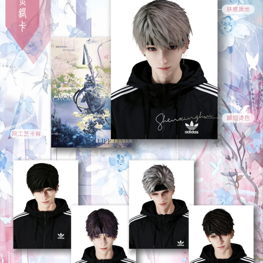 [LONGGU] Love and Deep Space LAD Amine Paper Card CCG Collection Trading Series Paper whole box 1SET 200bags 1bag 1pc Cards Ornament Gift Collection Sylus, Zayne, Rafayel, Xavier, Caleb