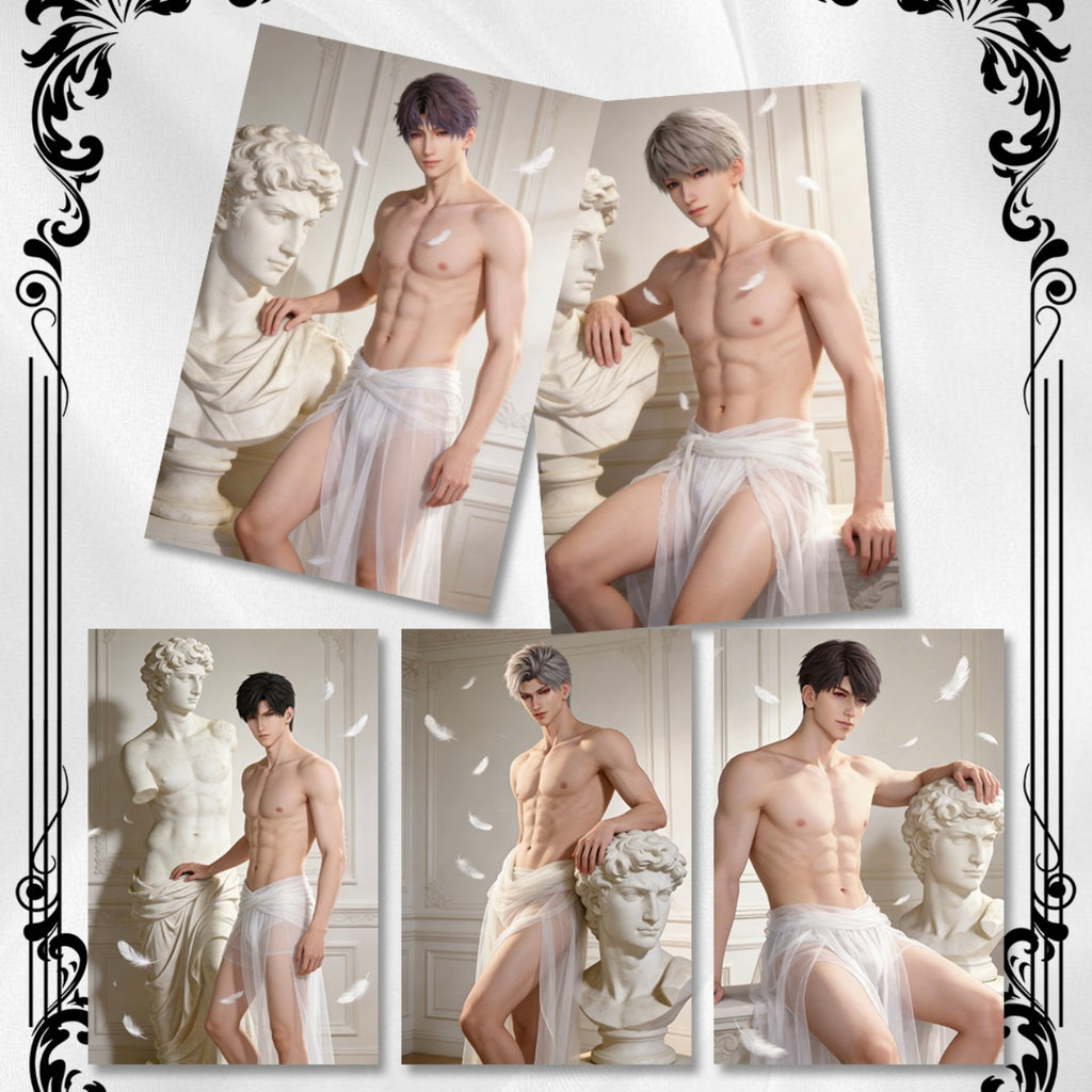 [XINGHAI] Love and Deep Space LAD Amine Paper Card CCG Collection Trading Series Paper whole box 1SET 230bags 1bag 1pc Cards Ornament Gift Collection Sylus, Zayne, Rafayel, Xavier, Caleb