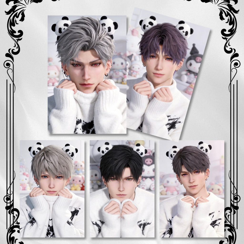 [XINGHAI] Love and Deep Space LAD Amine Paper Card CCG Collection Trading Series Paper whole box 1SET 230bags 1bag 1pc Cards Ornament Gift Collection Sylus, Zayne, Rafayel, Xavier, Caleb