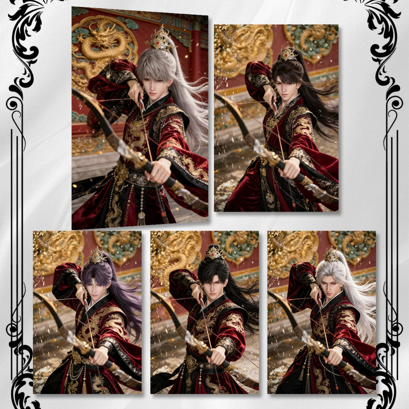 [XINGHAI] Love and Deep Space LAD Amine Paper Card CCG Collection Trading Series Paper whole box 1SET 230bags 1bag 1pc Cards Ornament Gift Collection Sylus, Zayne, Rafayel, Xavier, Caleb