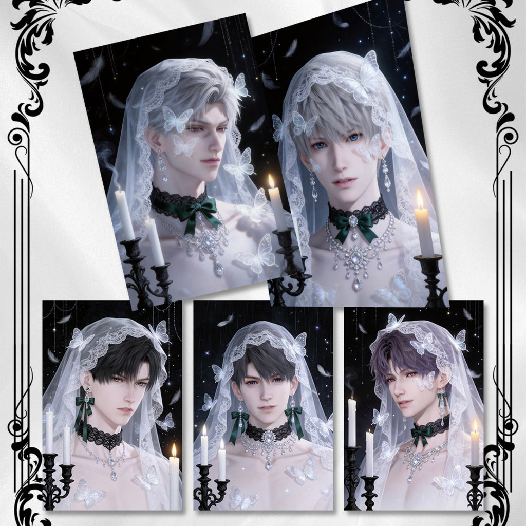 [XINGHAI] Love and Deep Space LAD Amine Paper Card CCG Collection Trading Series Paper whole box 1SET 230bags 1bag 1pc Cards Ornament Gift Collection Sylus, Zayne, Rafayel, Xavier, Caleb