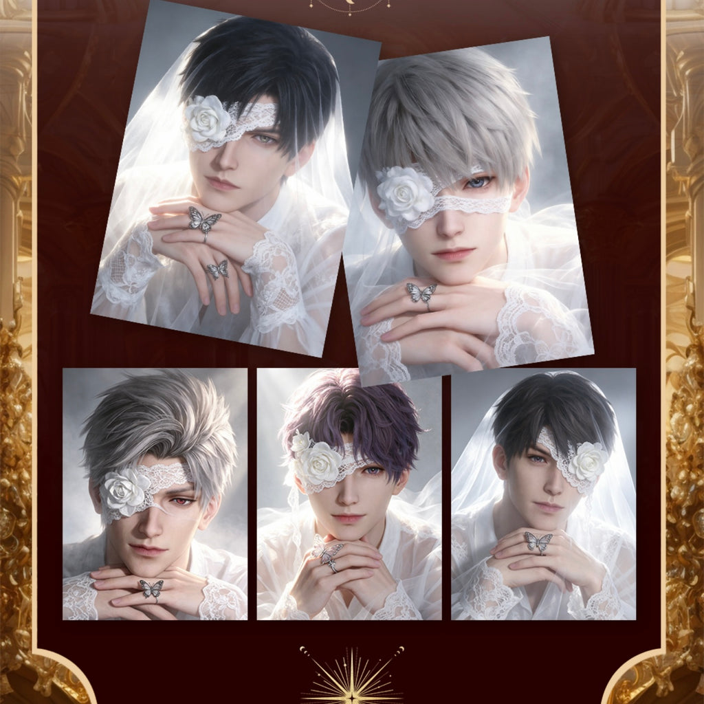 [YUNMENG] Love and Deep Space LAD Amine Paper Card CCG Collection Trading Series Paper whole box 1SET 200bags 1bag 1pc Cards Ornament Gift Collection Sylus, Zayne, Rafayel, Xavier, Caleb