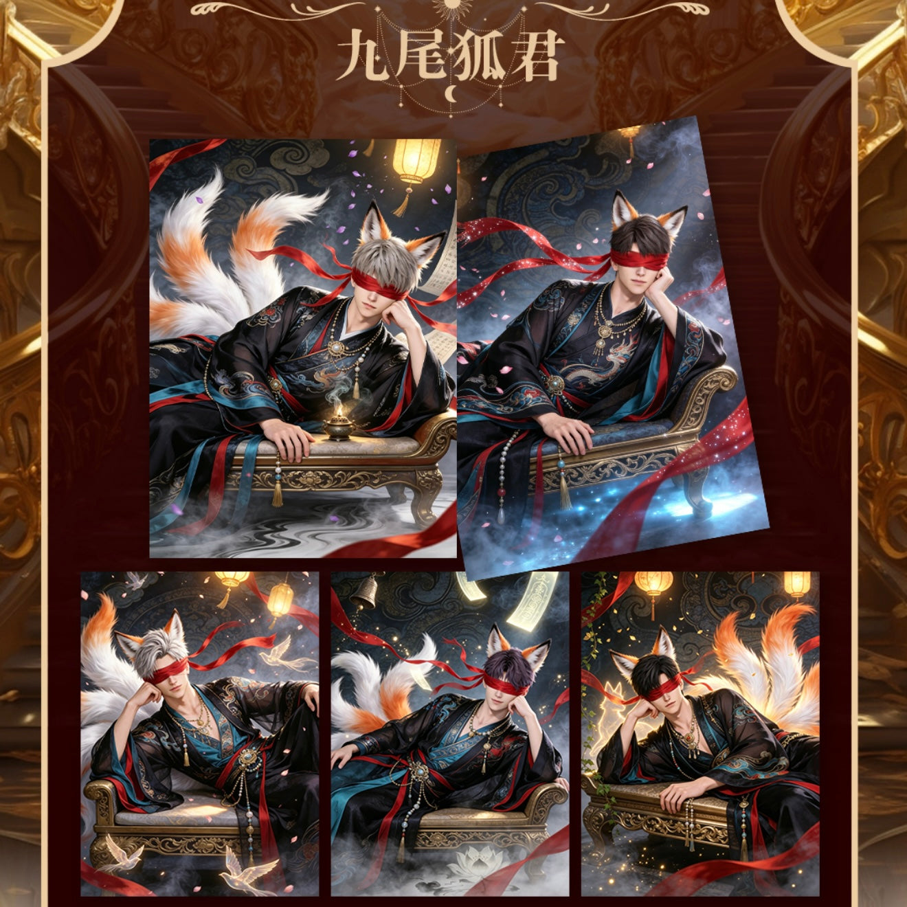 [YUNMENG] Love and Deep Space LAD Amine Paper Card CCG Collection Trading Series Paper whole box 1SET 200bags 1bag 1pc Cards Ornament Gift Collection Sylus, Zayne, Rafayel, Xavier, Caleb
