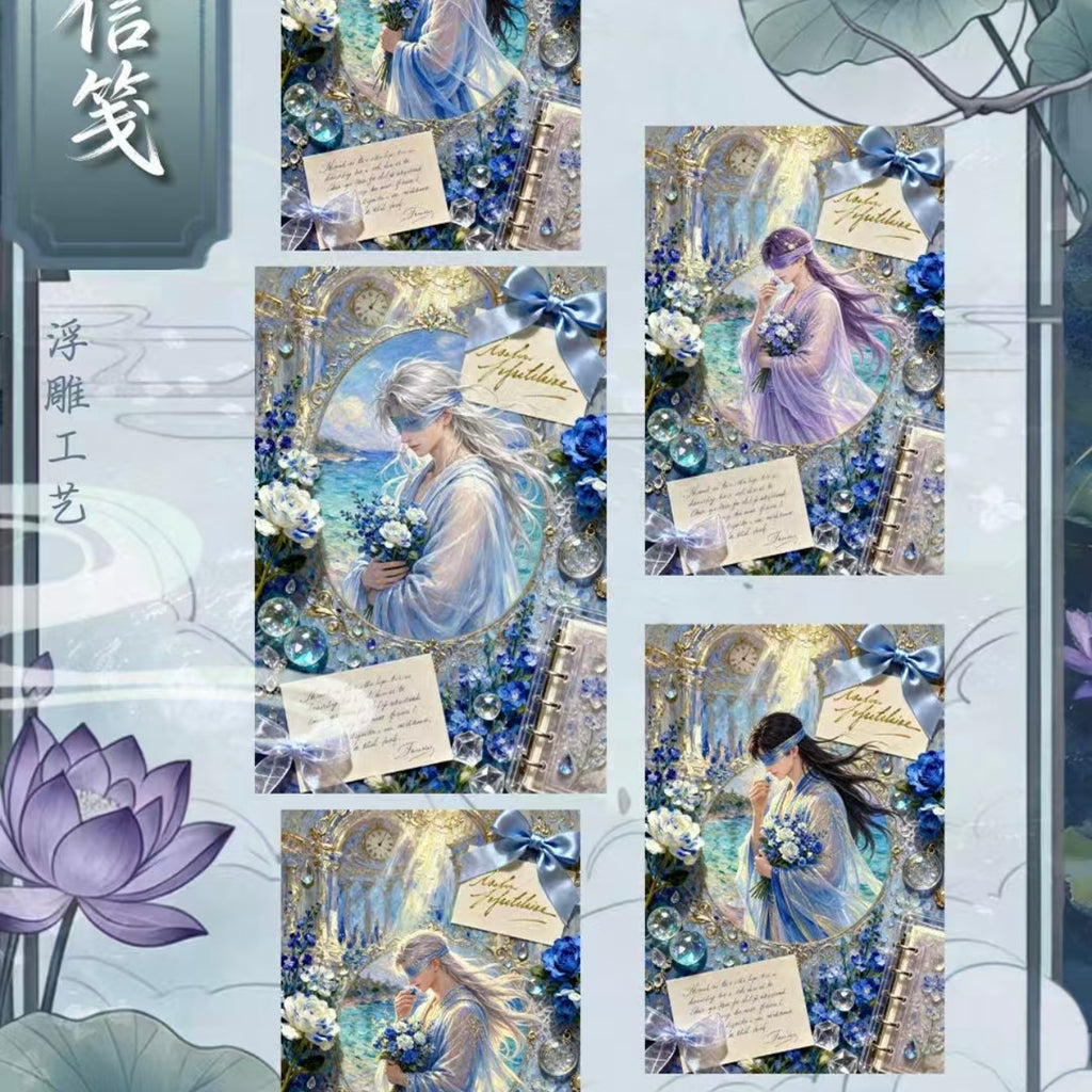 [TIANDOU] Love and Deep Space LAD Amine Paper Card CCG Collection Trading Series Paper whole box 1SET 100bags 1bag 1pc Cards Ornament Gift Collection Sylus, Zayne, Rafayel, Xavier, Caleb