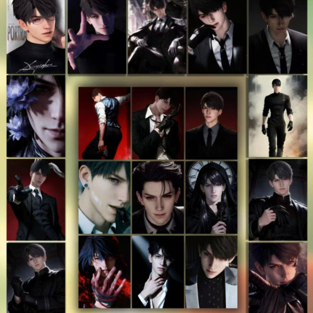 [XINYUE Caleb Birthday SOLO] Love and Deep Space LAD Amine Paper Card CCG Collection Trading Series Paper whole box 1SET 150bags 1bag 1pc Cards Ornament Gift Collection Sylus, Zayne, Rafayel, Xavier, Caleb