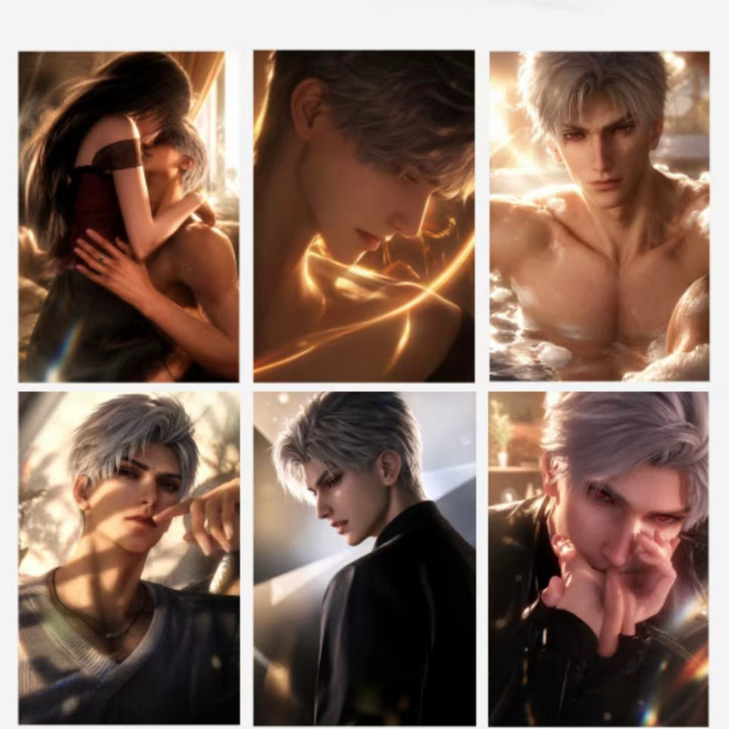 [XINGTU] Love and Deep Space LAD Amine Paper Card CCG Collection Trading Series Paper whole box 1SET 150bags 1bag 1pc Cards Ornament Gift Collection Sylus, Zayne, Rafayel, Xavier, Caleb