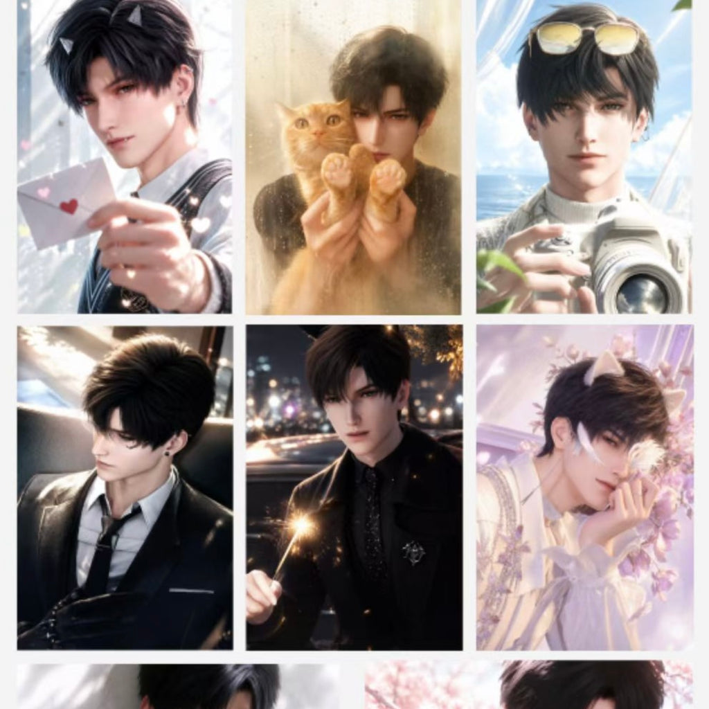 [XINGTU] Love and Deep Space LAD Amine Paper Card CCG Collection Trading Series Paper whole box 1SET 150bags 1bag 1pc Cards Ornament Gift Collection Sylus, Zayne, Rafayel, Xavier, Caleb
