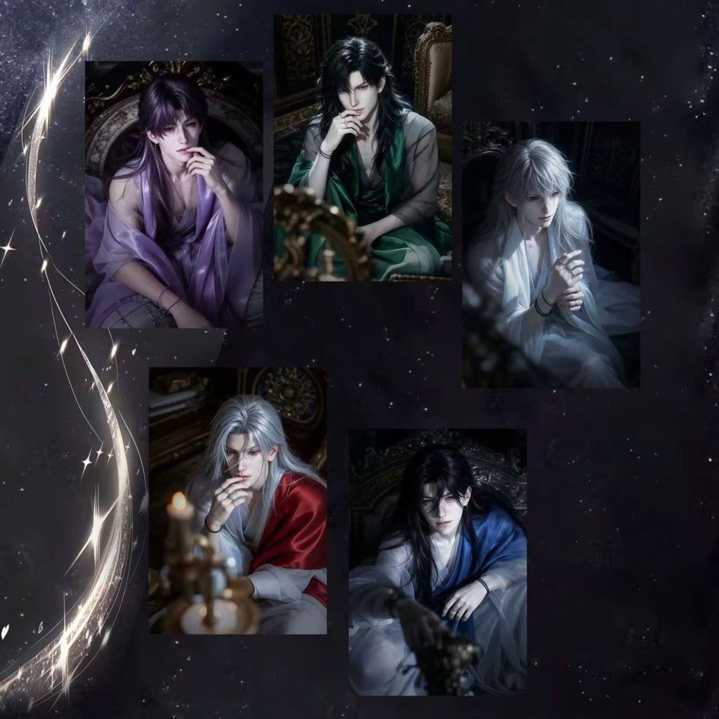 [WANGZAI] Love and Deep Space LAD Amine Paper Card CCG Collection Trading Series Paper whole box 1SET 200bags 1bag 1pc Cards Ornament Gift Collection Sylus, Zayne, Rafayel, Xavier, Caleb