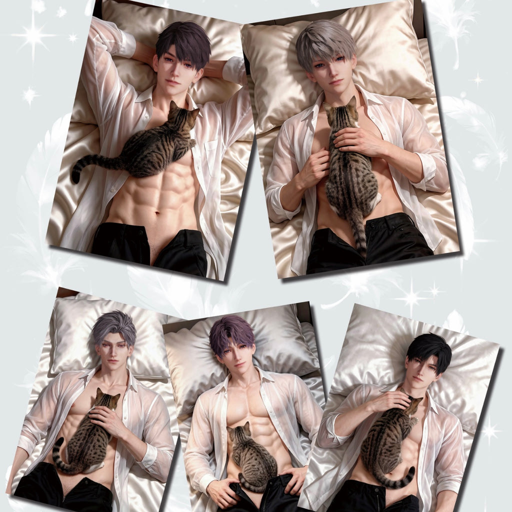 [MOYUAN V2] Love and Deep Space LAD Amine Paper Card CCG Collection Trading Series Paper whole box 1SET 200bags 1bag 1pc Cards Ornament Gift Collection Sylus, Zayne, Rafayel, Xavier, Caleb