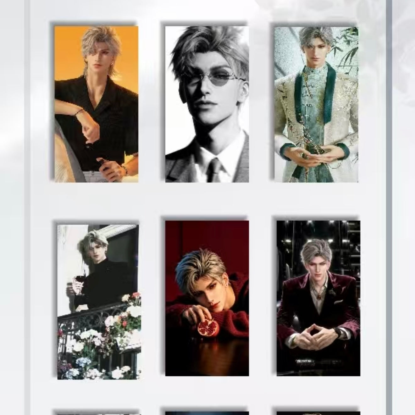 [SHANLAN] Love and Deep Space LAD Amine Paper Card CCG Collection Trading Series Paper whole box 1SET 260bags 1bag 1pc Cards Ornament Gift Collection Sylus, Zayne, Rafayel, Xavier, Caleb