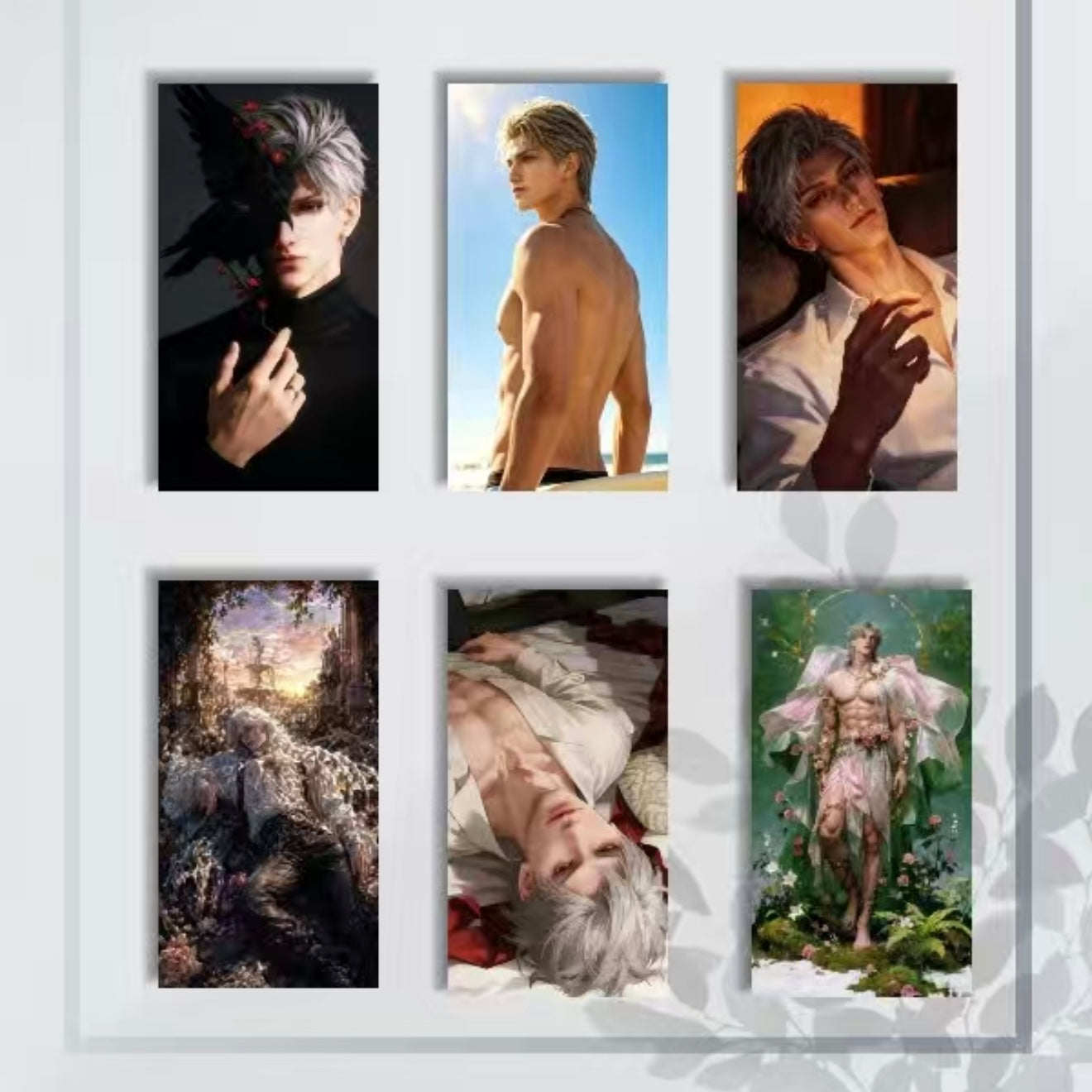 [SHANLAN] Love and Deep Space LAD Amine Paper Card CCG Collection Trading Series Paper whole box 1SET 260bags 1bag 1pc Cards Ornament Gift Collection Sylus, Zayne, Rafayel, Xavier, Caleb