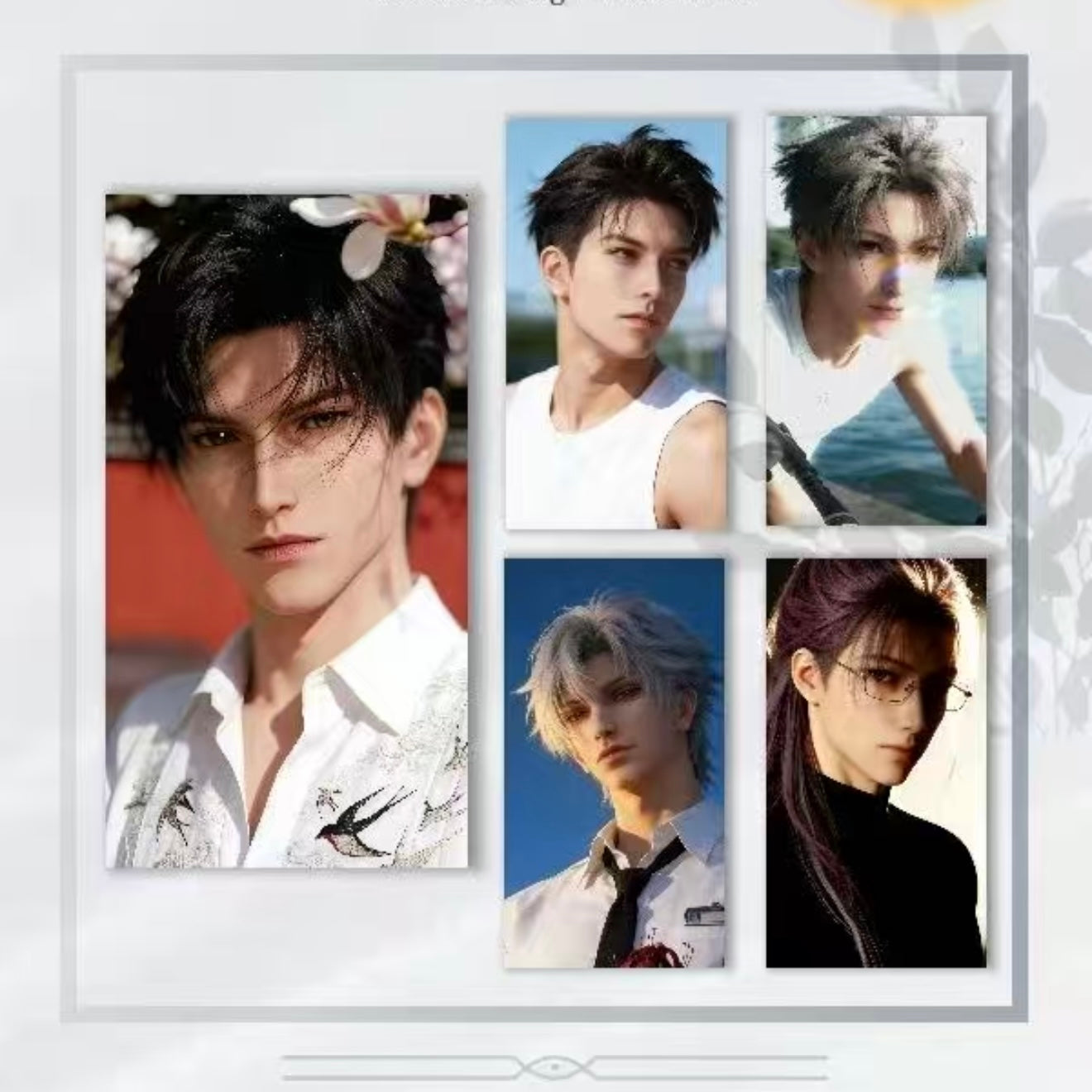 [SHANLAN] Love and Deep Space LAD Amine Paper Card CCG Collection Trading Series Paper whole box 1SET 260bags 1bag 1pc Cards Ornament Gift Collection Sylus, Zayne, Rafayel, Xavier, Caleb