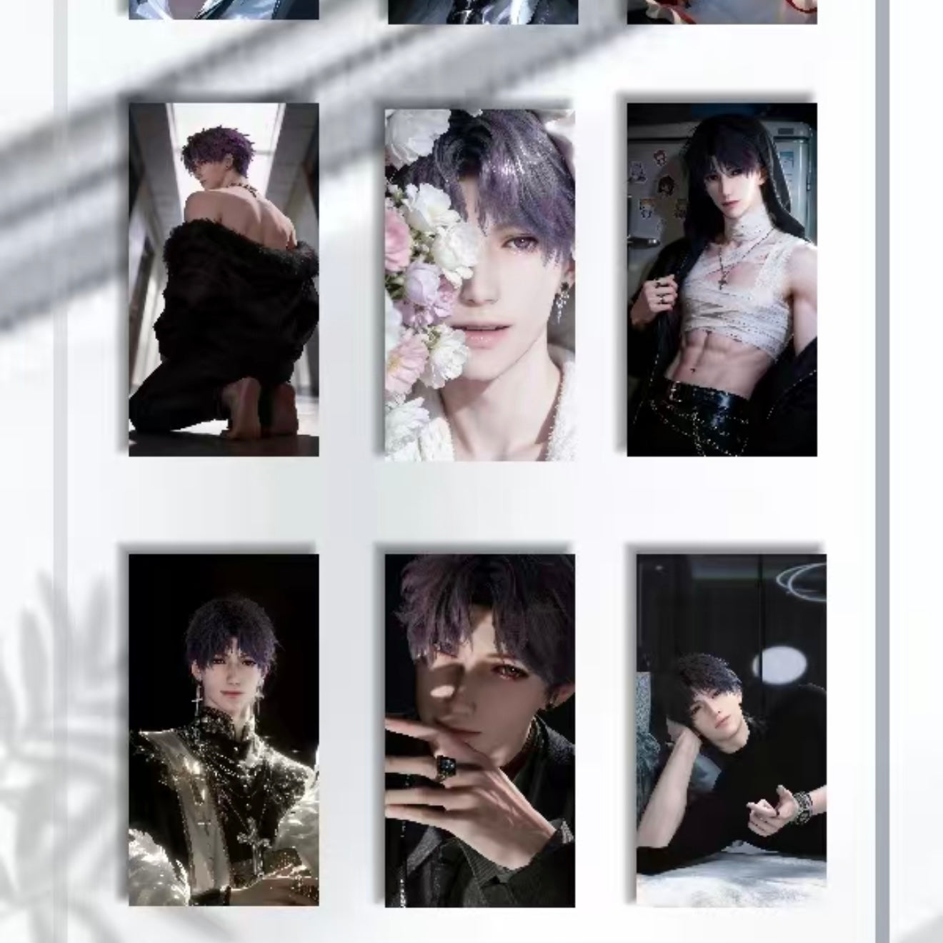 [SHANLAN] Love and Deep Space LAD Amine Paper Card CCG Collection Trading Series Paper whole box 1SET 260bags 1bag 1pc Cards Ornament Gift Collection Sylus, Zayne, Rafayel, Xavier, Caleb