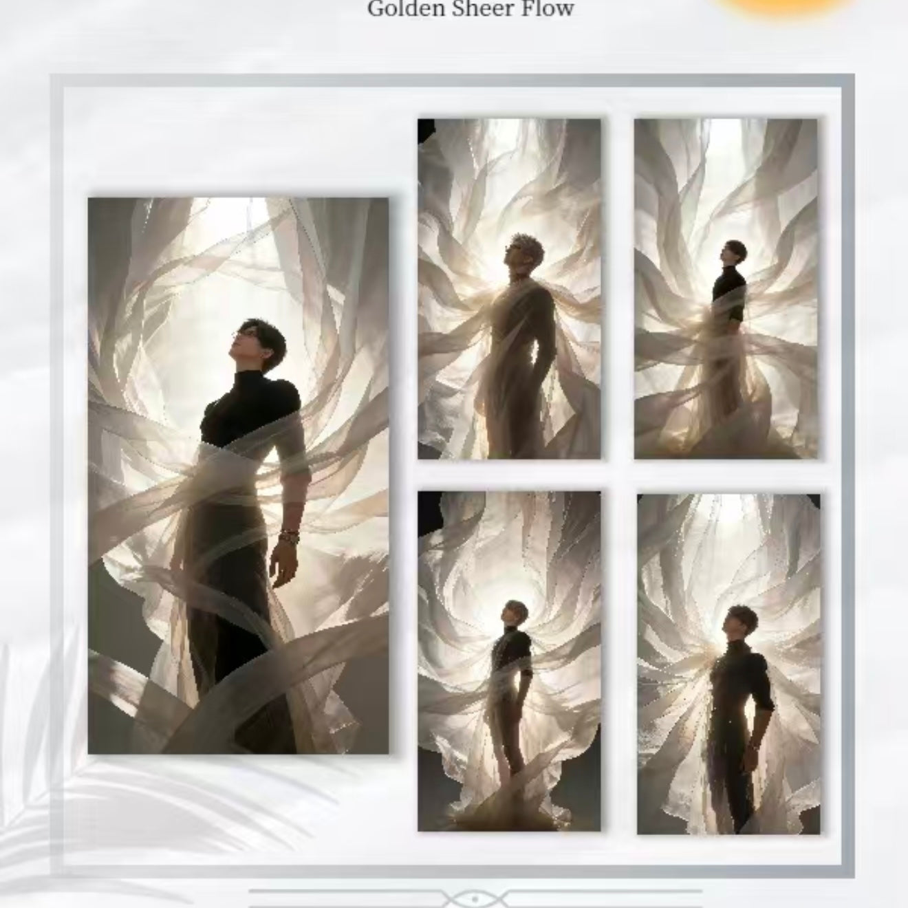 [SHANLAN] Love and Deep Space LAD Amine Paper Card CCG Collection Trading Series Paper whole box 1SET 260bags 1bag 1pc Cards Ornament Gift Collection Sylus, Zayne, Rafayel, Xavier, Caleb