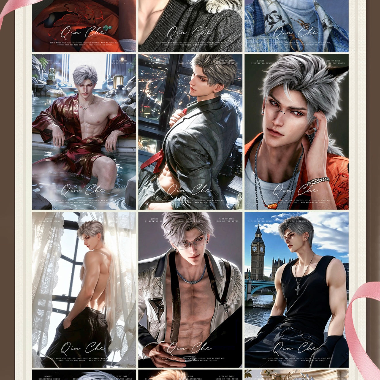 [MEOWMEOW] Love and Deep Space LAD Amine Paper Card CCG Collection Trading Series Paper whole box 1SET 200bags 1bag 1pc Cards Ornament Gift Collection Sylus, Zayne, Rafayel, Xavier, Caleb