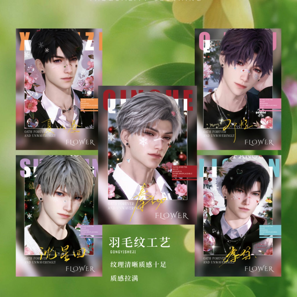 [MEOWMEOW] Love and Deep Space LAD Amine Paper Card CCG Collection Trading Series Paper whole box 1SET 200bags 1bag 1pc Cards Ornament Gift Collection Sylus, Zayne, Rafayel, Xavier, Caleb