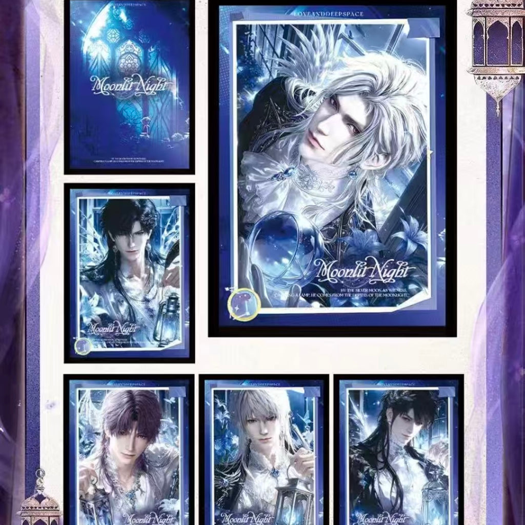 [ZHENXINSHE] Love and Deep Space LAD Amine Paper Card CCG Collection Trading Series Paper whole box 1SET 205bags 1bag 1pc Cards Ornament Gift Collection Sylus, Zayne, Rafayel, Xavier, Caleb